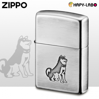 ちょこんとおすわり おりこうさんな【柴犬 ZIPPOライター】発売