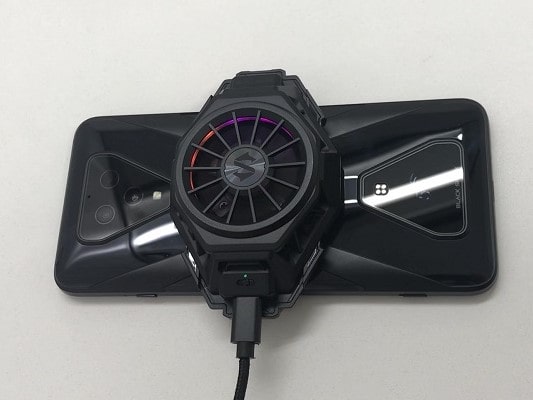 未使用品！ BLACK SHARK FUNCOOLER 5 ブラックシャーク 黒 Black Shark FunCooler Proレビュー！気になる冷却性能やLED
