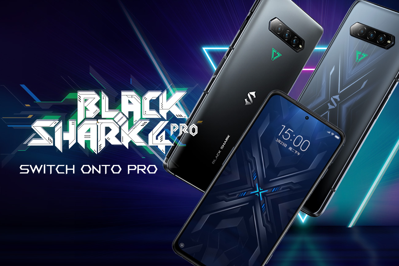 発売記念特典付き Black Shark 4 Pro ゲーミングスマートフォン 日本版 5G 技適有