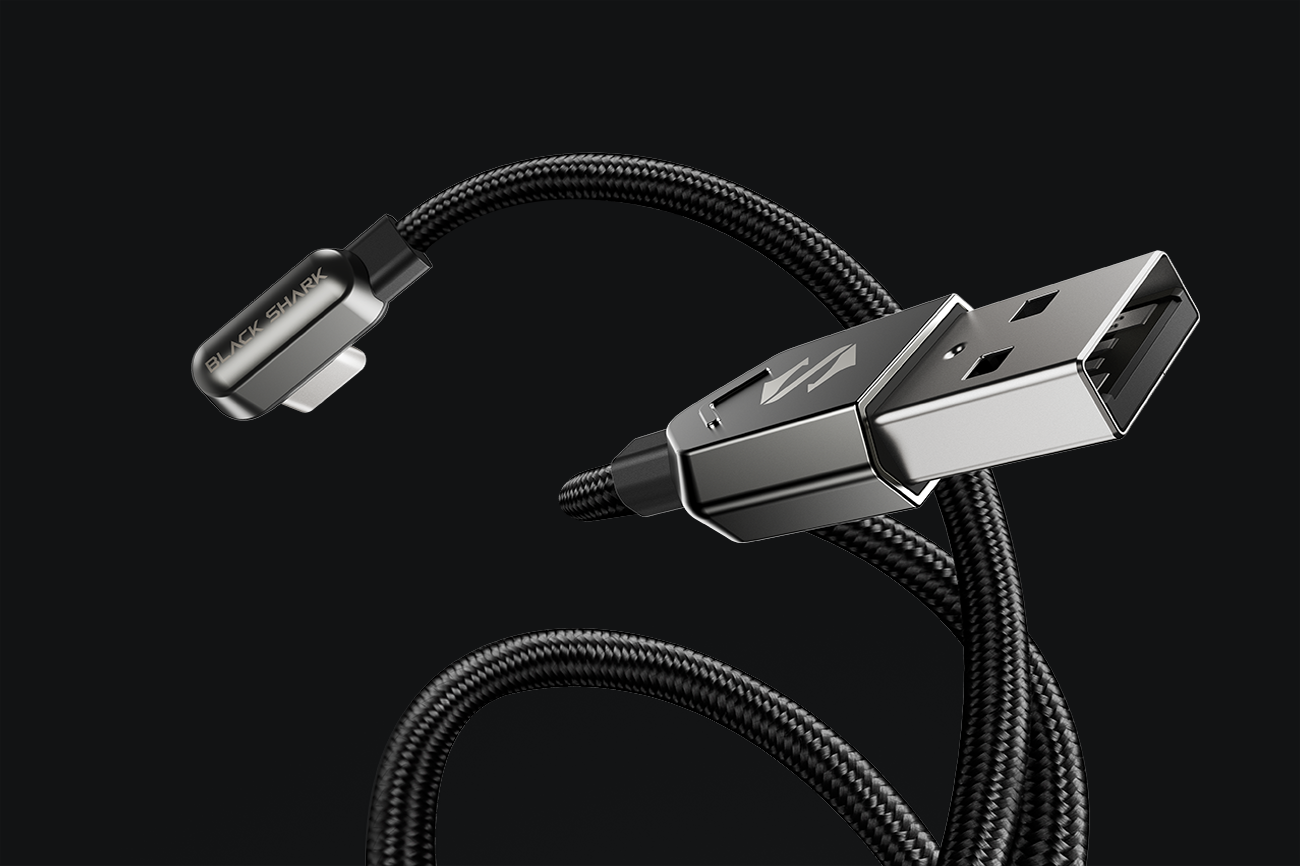 Black Shark Right-angle USB-C Cable 充電ケーブル