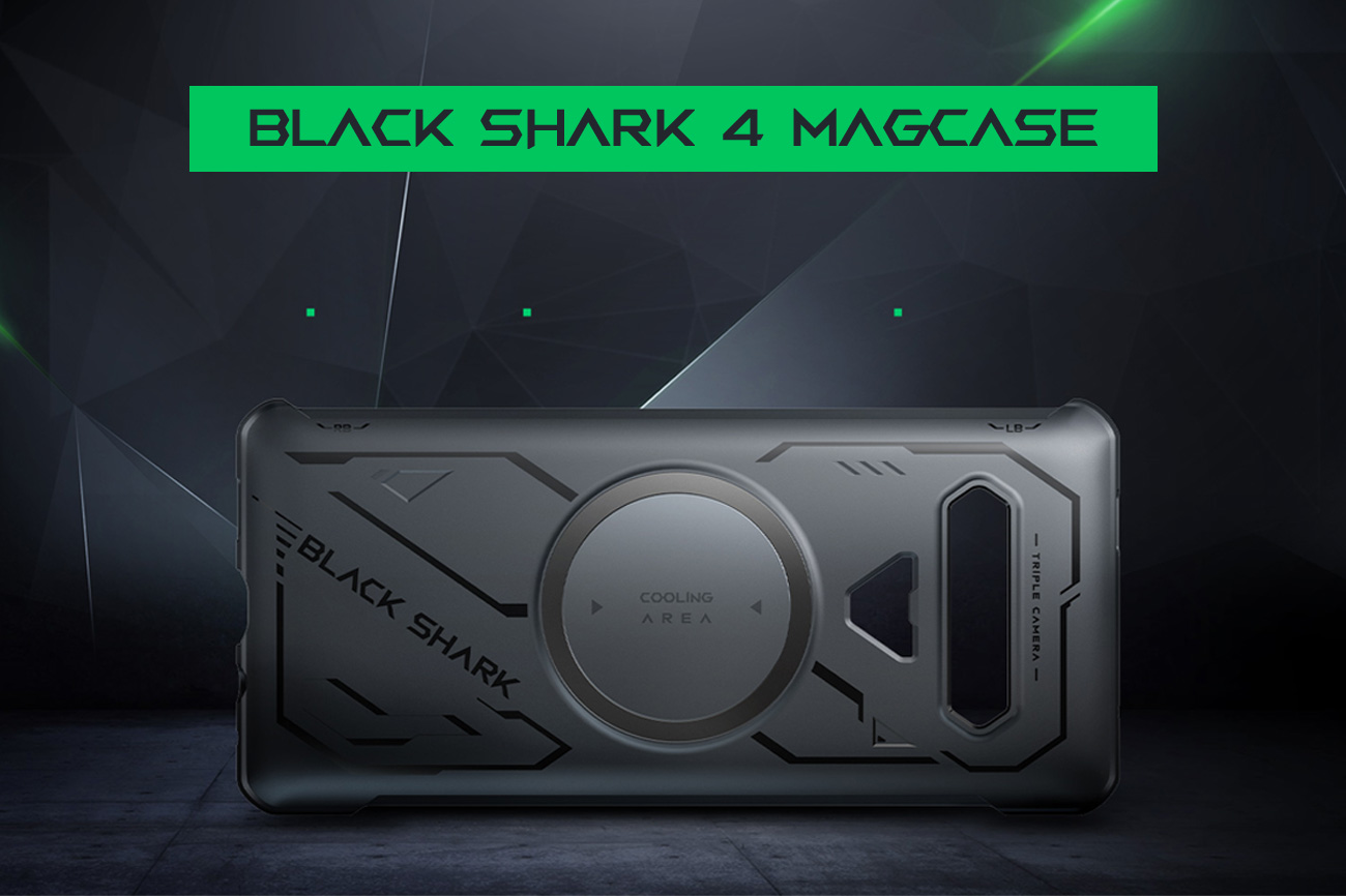 Black Shark 4 MagCase ブラックシャーク4専用ケースマグネット式クーラー対応版
