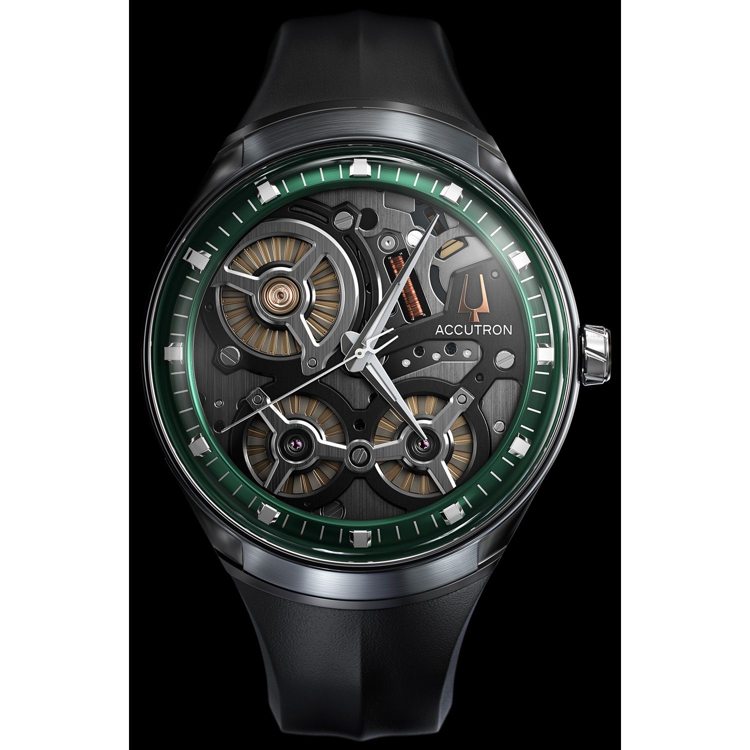 アメリカの時計ブランド「アキュトロン」 生誕60周年を機に、世界初“静電誘導”機能を搭載した【アキュトロン スペースビュー 2020】発売